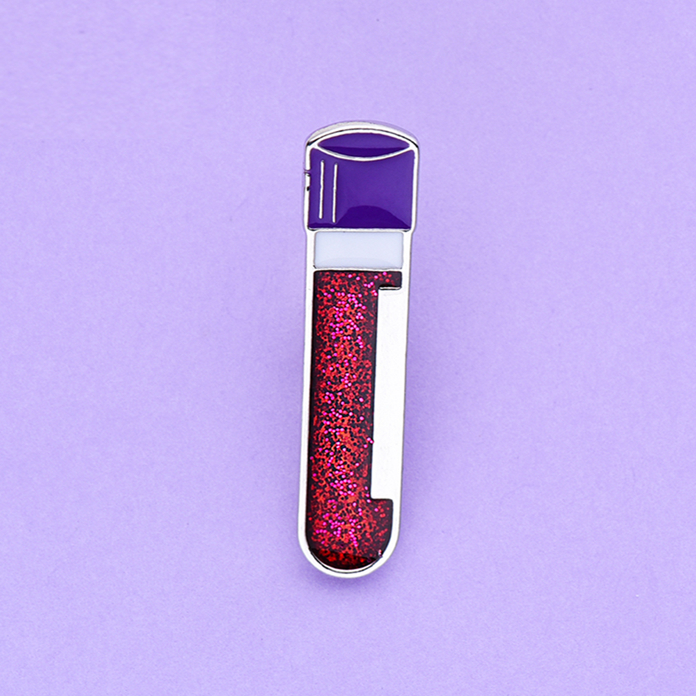 Medical Lab Scientist - Nurse Test Tube Chemistry Reagent Brooch