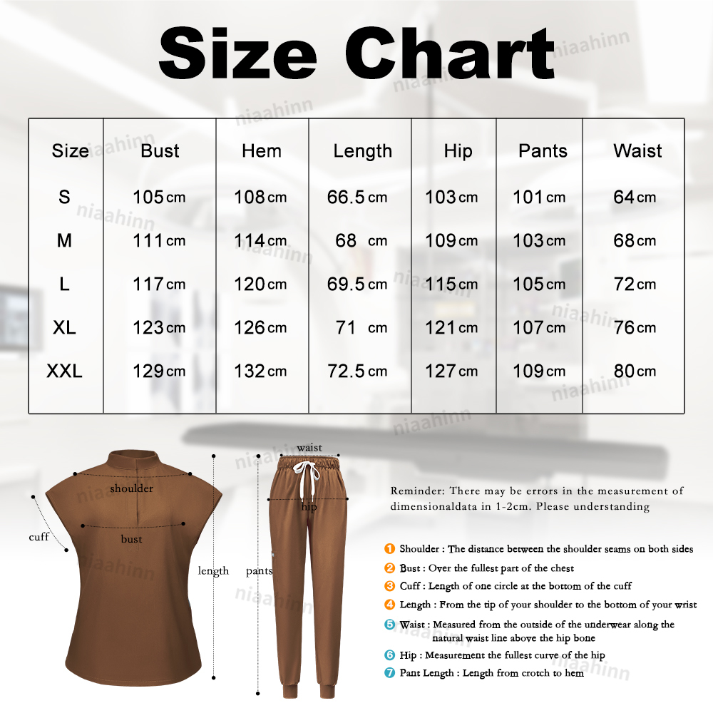 Niaahinn Scrubs Hot Sales Jogg - Medical Lab For Sale のレビューと価格