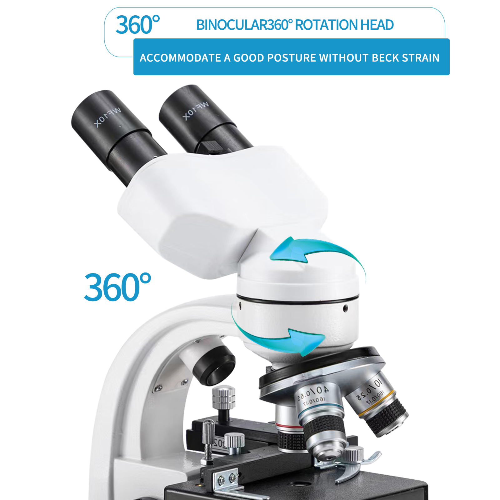 Biological Double Eyepiece Mic - Medical Lab Microscope のレビューと価格