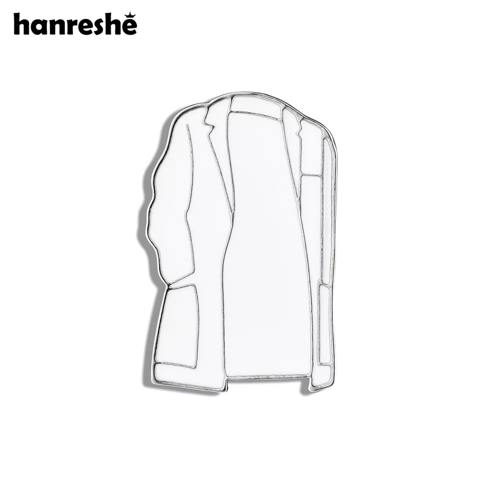 Hanreshe White Coat Enamel Bro - Medical Lab Scientist のレビューと価格