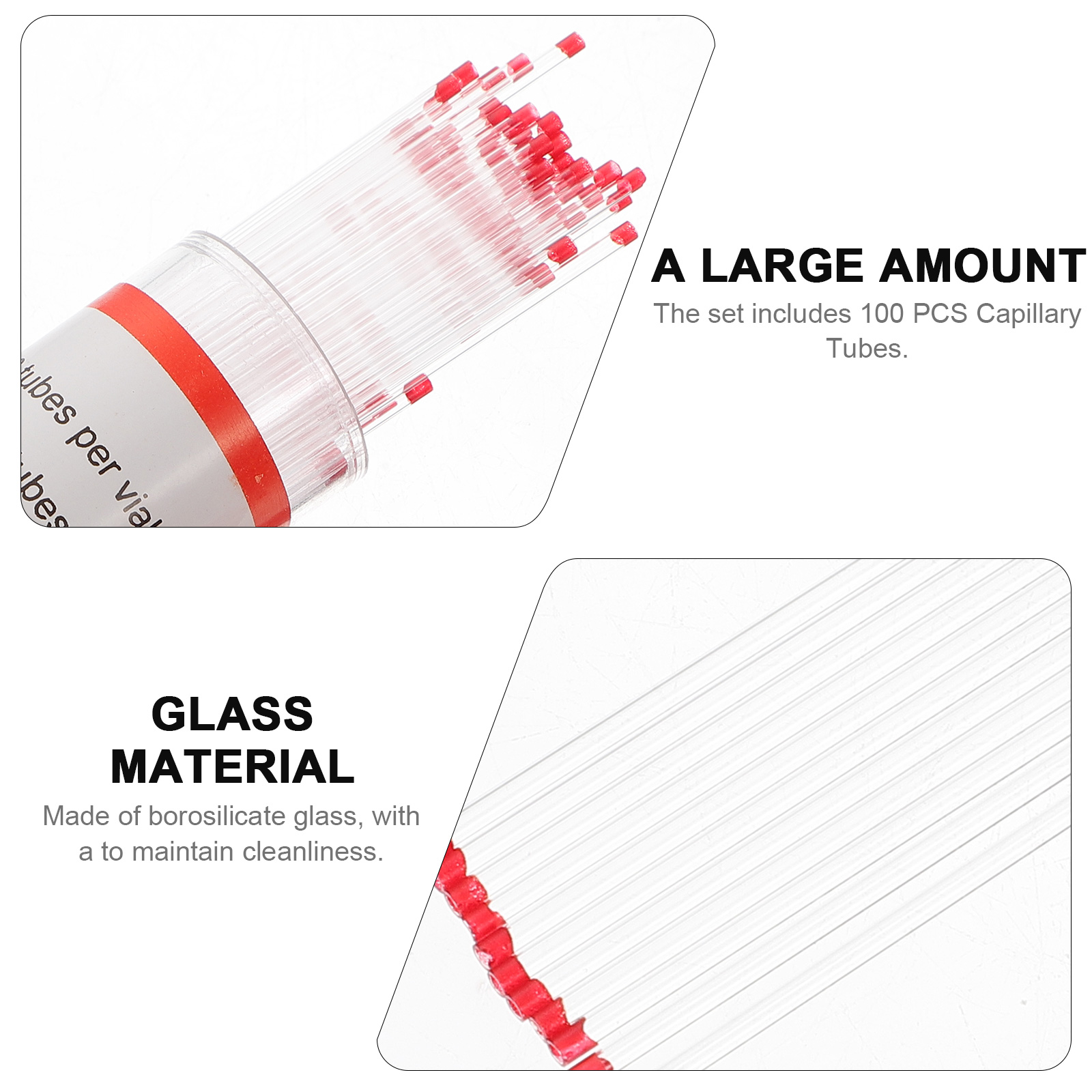 75mm Glass Capillary Tube Hema - Blood Collection Tube のレビューと価格