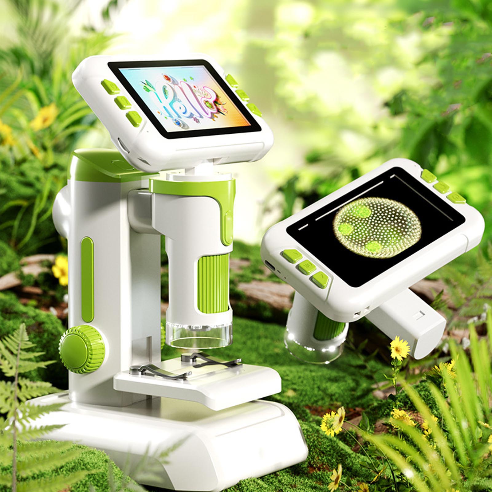 Kids Microscope 1600X 4 Inch L - Medical Lab Microscope のレビューと価格