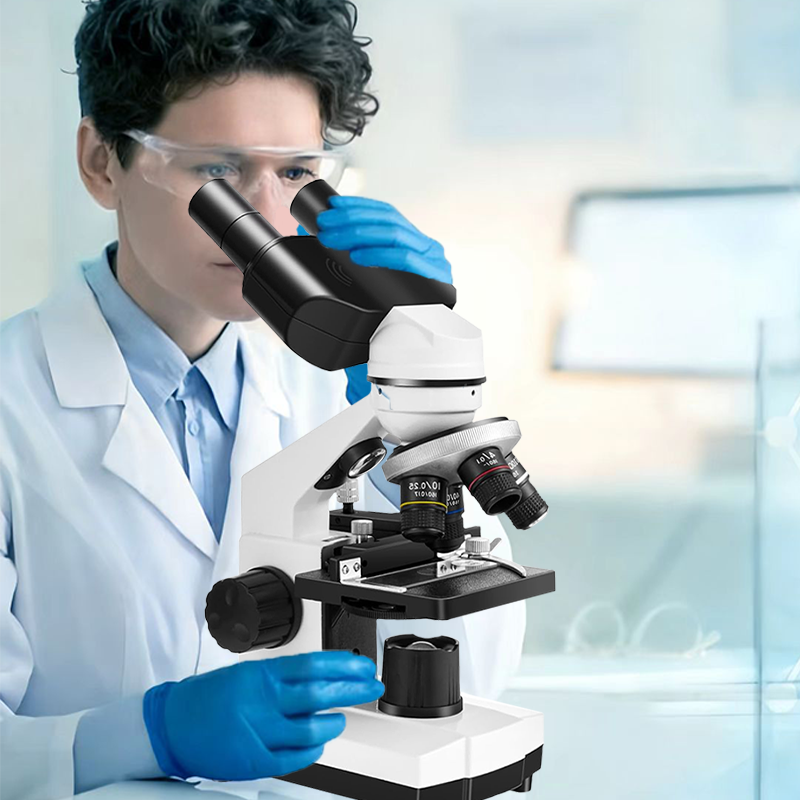 Binocular Microscope 40X-2500X - Medical Lab Microscope のレビューと価格