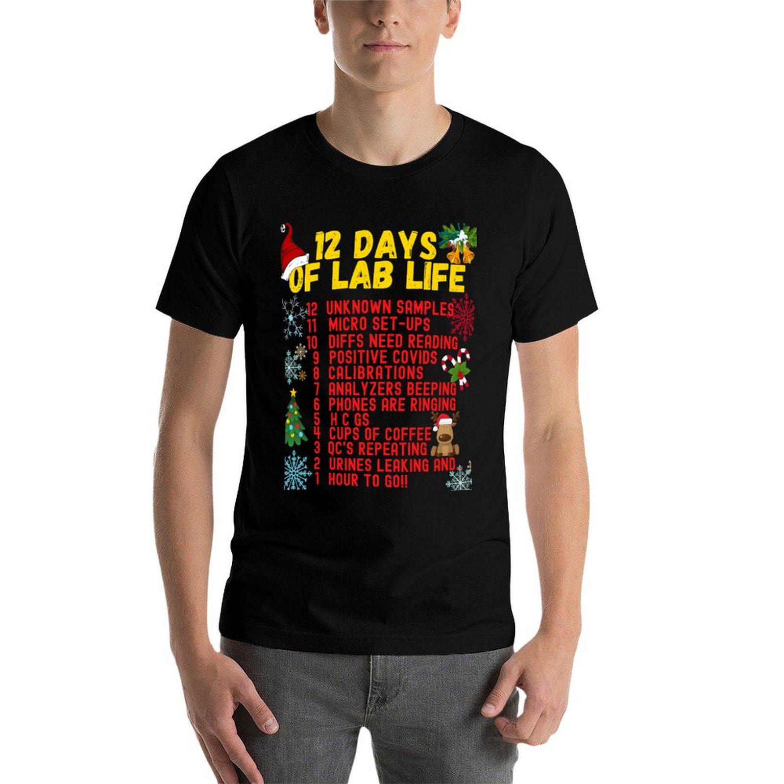 12 DAYS OF LAB LIFE CHRISTMAS  - Medical Lab Graphics のレビューと価格