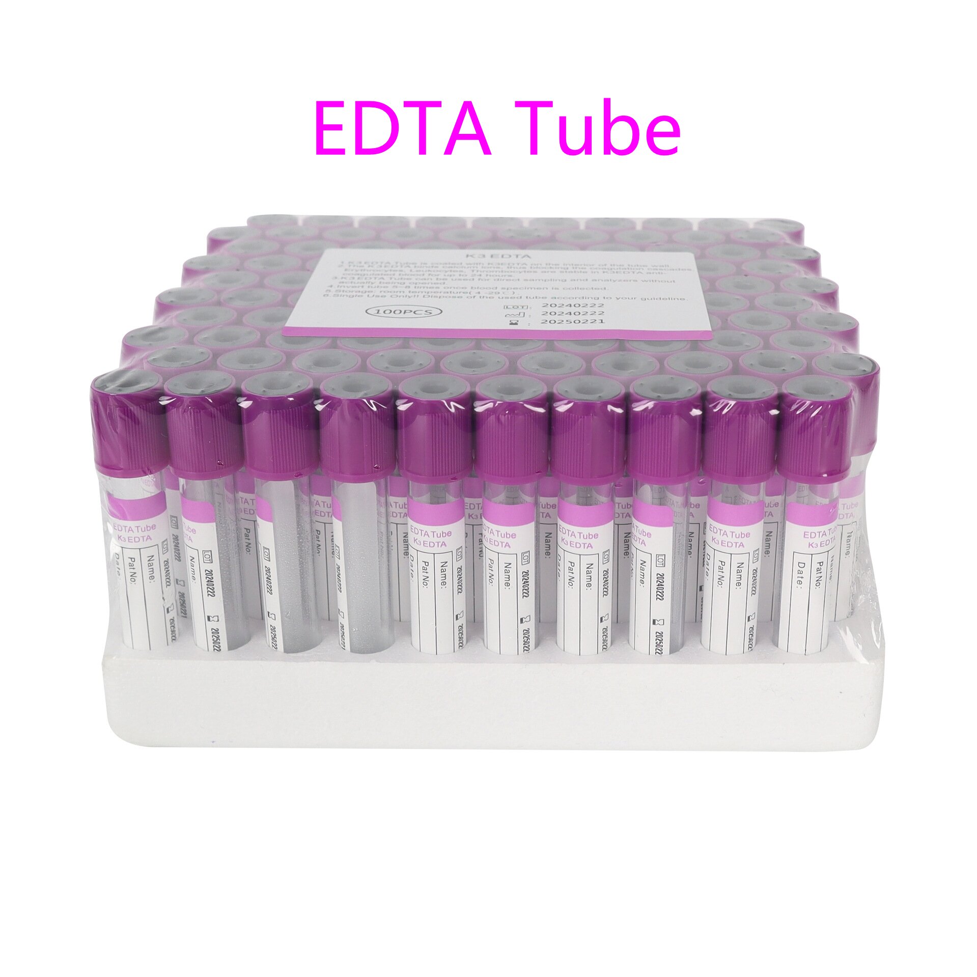 100unit 3ml 5ml 10ml   Disposa - Blood Collection Tube のレビューと価格